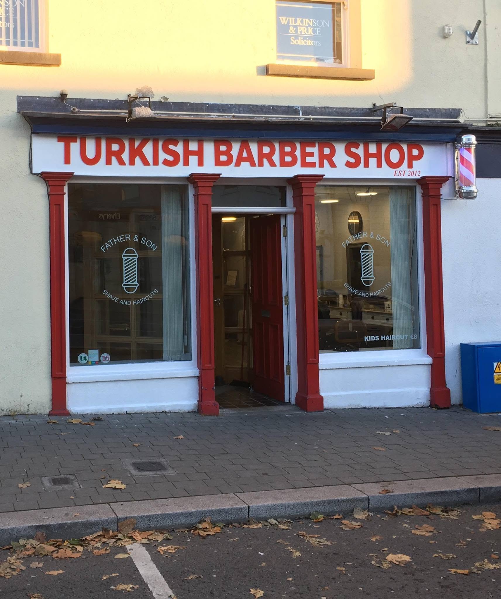TURKISH BARBER NAAS MAIN STREET. SHOP