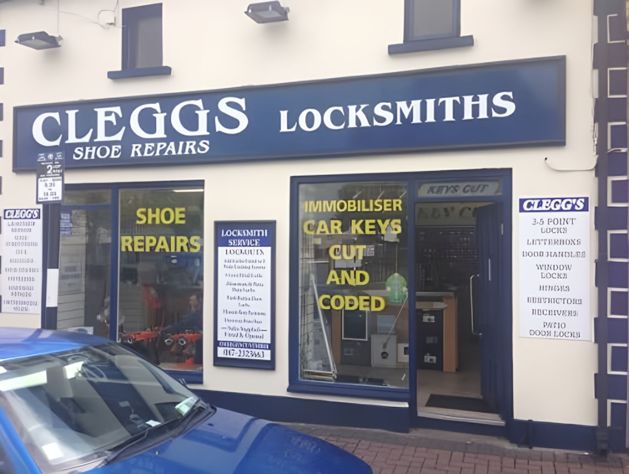 Cleggs Locksmith and shoe repair naas co kildre ireland