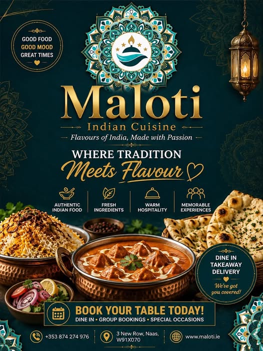 Maloti indian restaurant Food menu