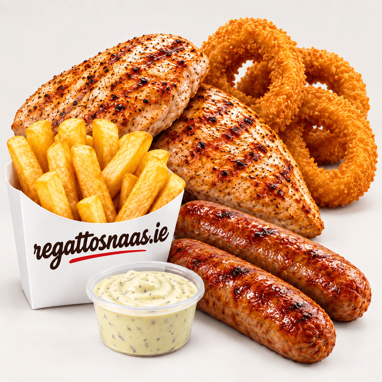 Regattos Naas Chicken and chips