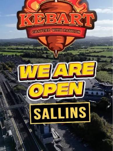 Kebart Kebab shop in Sallins waterways o Kildare