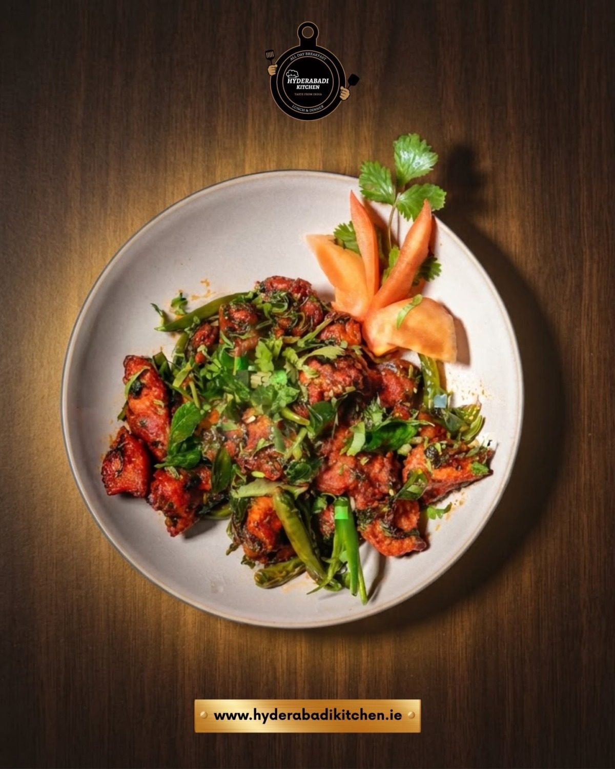 Hydrabadi Kitchen Dublin Irleland Indian restaurant