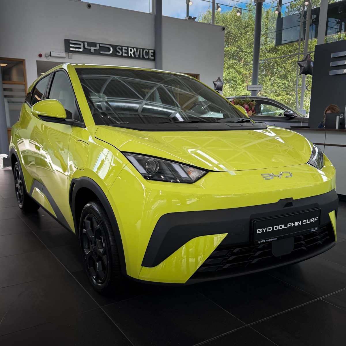 BYD NORTH DUBLIN CAR SHOWROOM DUBLIN IRELAND NEW CARS FROM