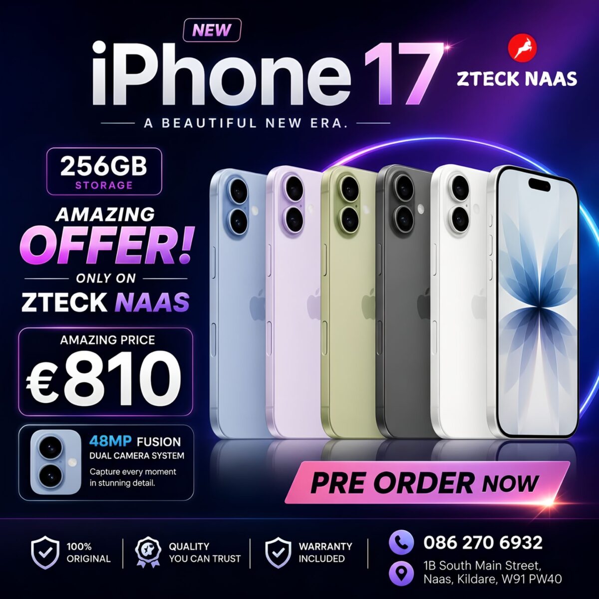 ZETECK PHONE SHOP NAAS CO KILDARE IRELAND MAIN