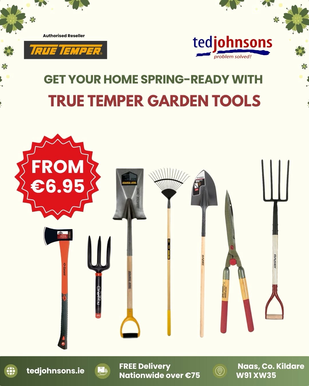 Ted Jhonson Hardware shop Naas County Kildare Ireland Outdoors. Tools