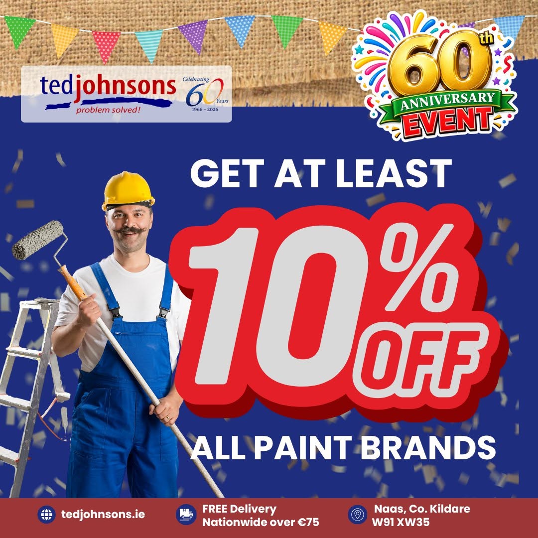 Ted Jhonson Hardware shop Naas County Kildare Ireland paint