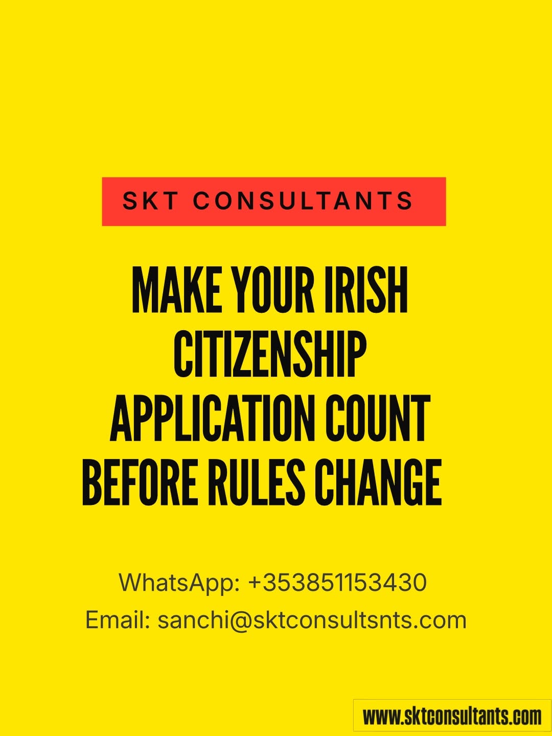 SKT Consultants | Irish Immigration & Visa Services- Dublin Ireland